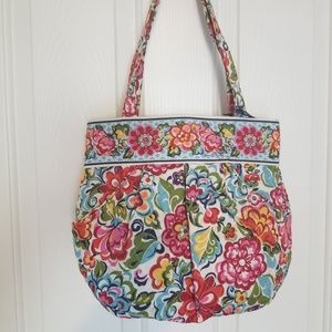Vera Bradley 'Hope Garden' Bucket Shoulder Purse